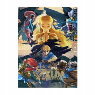 Drevené puzzle The Legend of Zelda 1000 ks